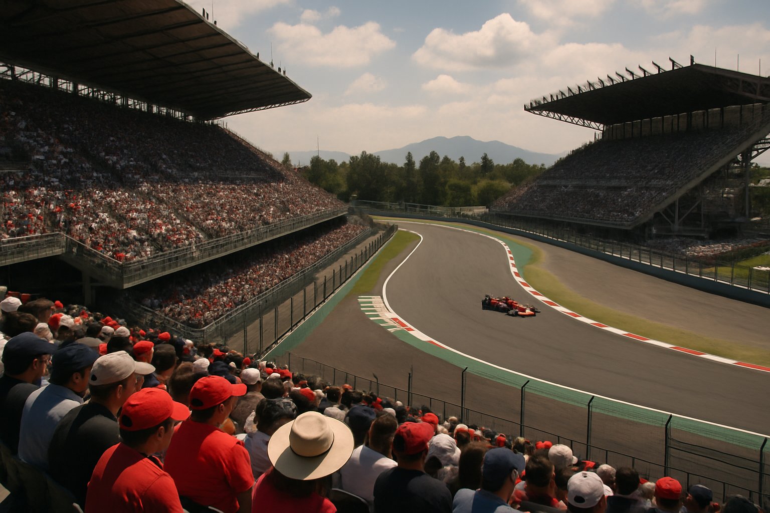 Mexico City Formula 1 grandstand